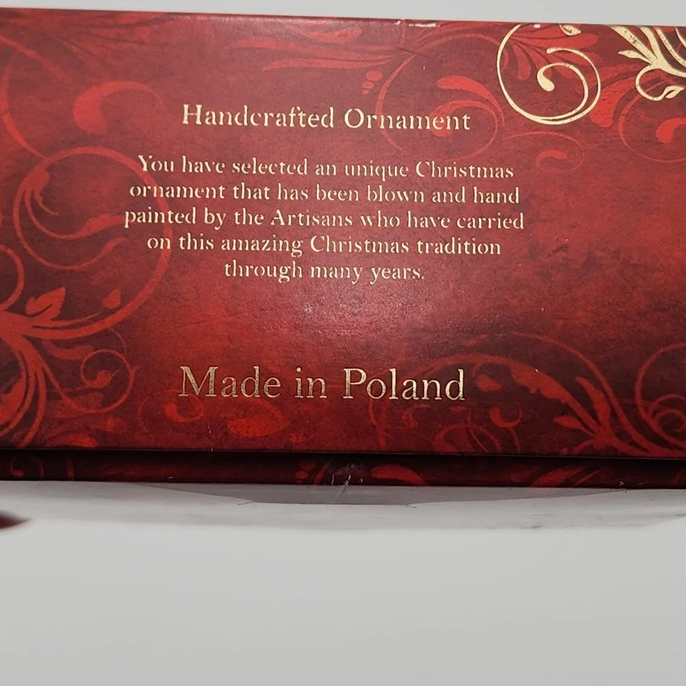 Silverado Venetian Style Mask Christmas Ornament Small Hand Painted Porcelain